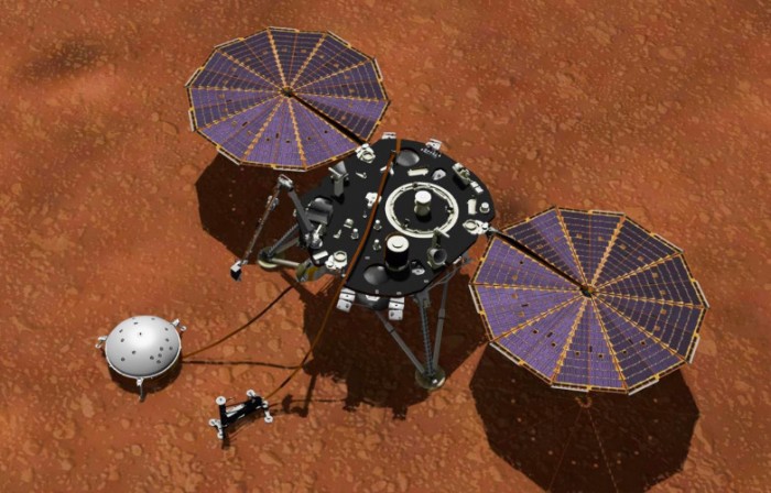NASA故意在InSight着陆器上倾倒土壤 使其不易受温度变化的影响