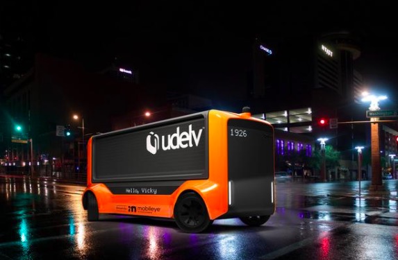 Mobileye与Udelv达成自动驾驶配送合作 将于 2023 年推出无人送货车,计划生产 35000 辆